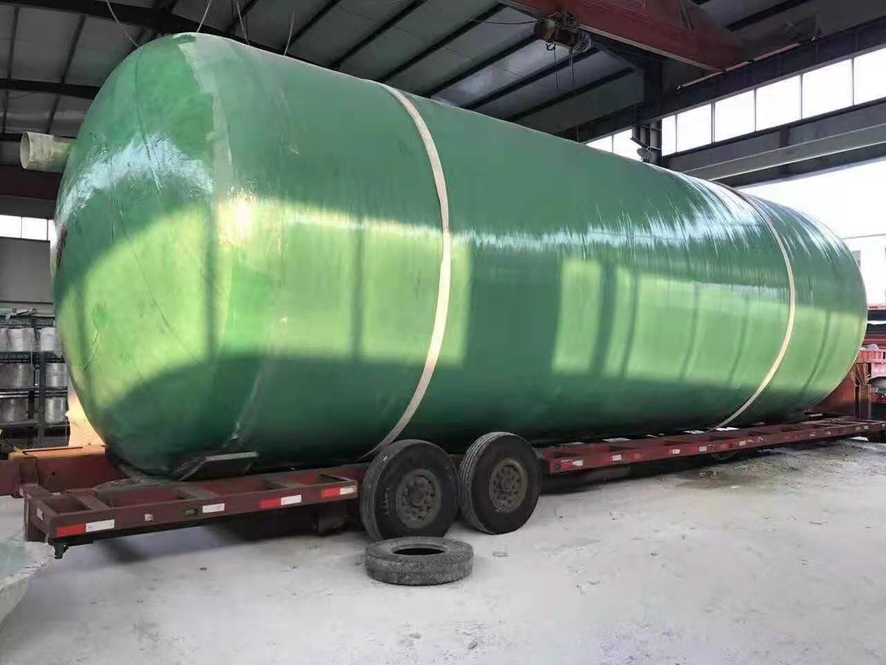 玻璃鋼化糞池生產廠家100立方玻璃鋼化糞池